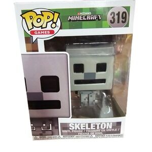 Funko Pop Games Minecraft Skeleton 319 Vinyl Figure Mojang Collectible